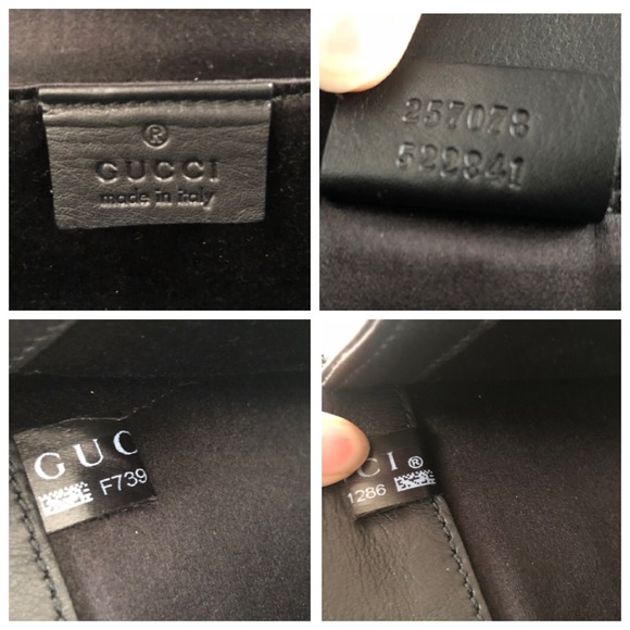 Gucci Rare Black Leather and Gold Bamboo Flap Clutch Bag - Picture 15 of 16